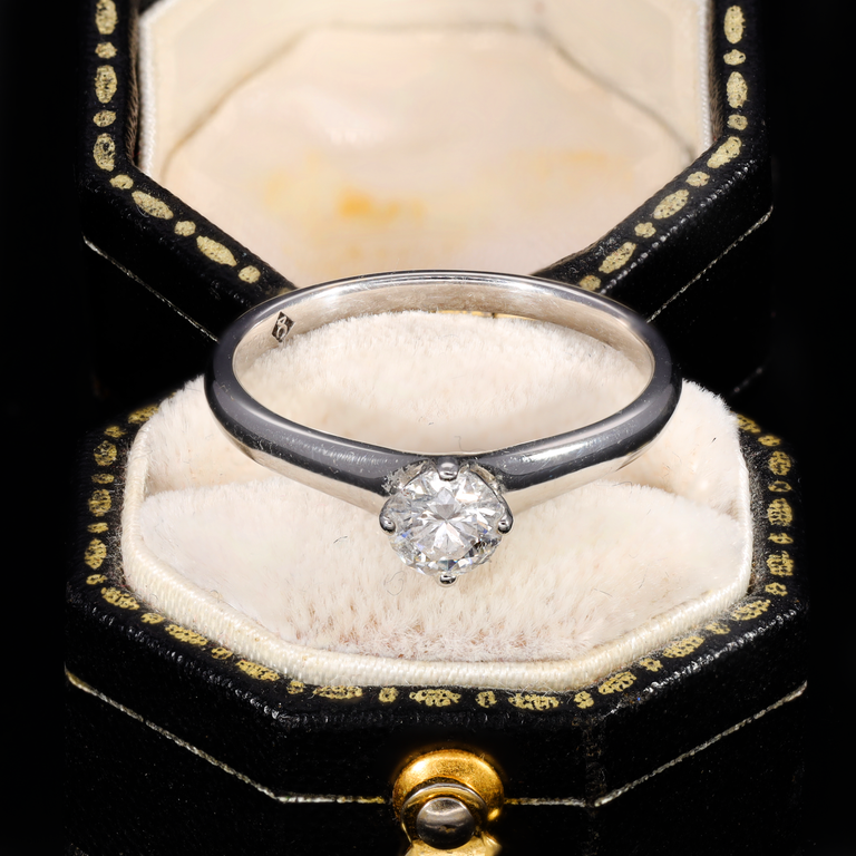 The Brilliant Cut Solitaire Diamond Radiant Ring