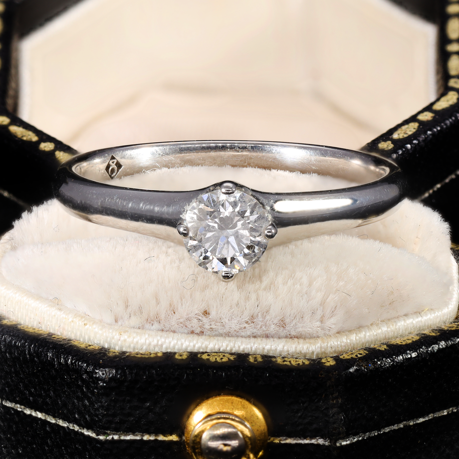 The Brilliant Cut Solitaire Diamond Radiant Ring