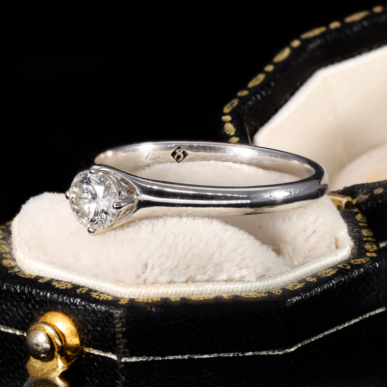 The Brilliant Cut Solitaire Diamond Radiant Ring