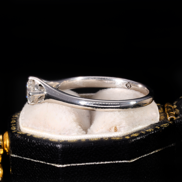 The Brilliant Cut Solitaire Diamond Radiant Ring