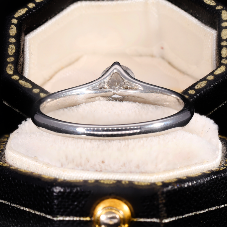 The Brilliant Cut Solitaire Diamond Radiant Ring