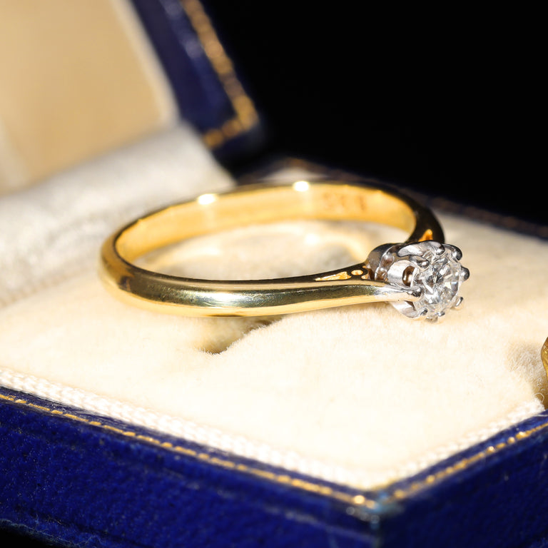 The Vintage 1998 Brilliant Cut Diamond Ring