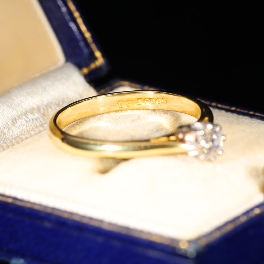 The Vintage 1998 Brilliant Cut Diamond Ring