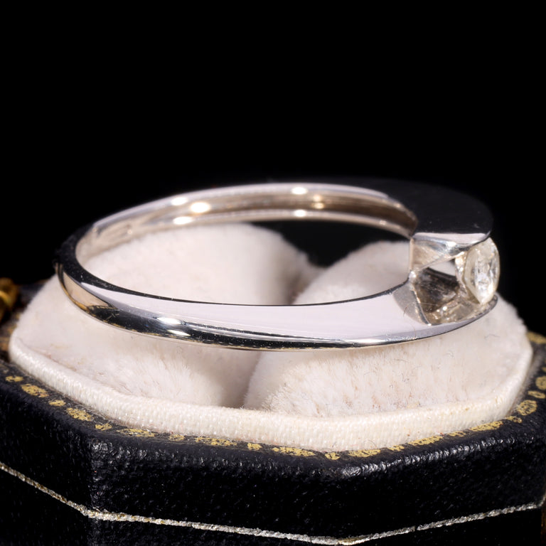 The Contemporary Brilliant Cut Diamond Twist Ring