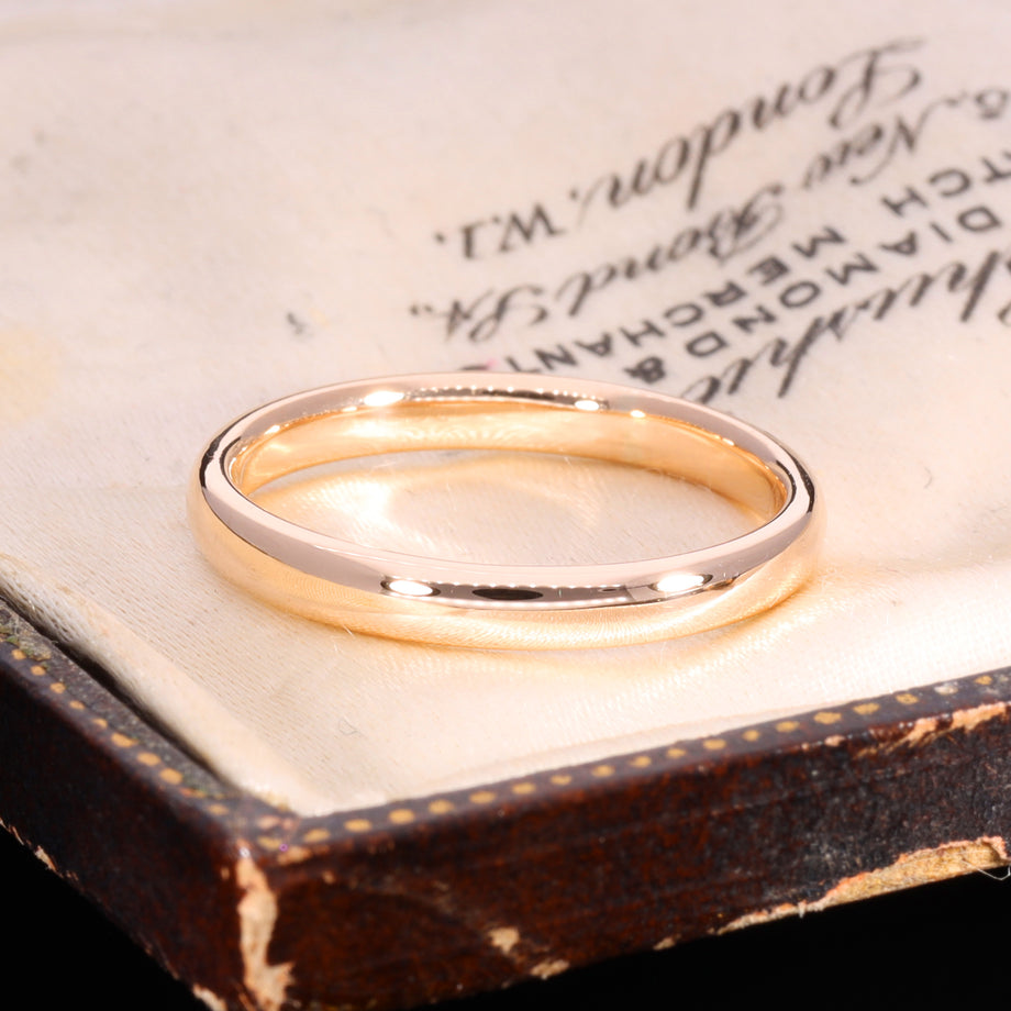 The Vintage 1942 9ct Gold Wedding Ring