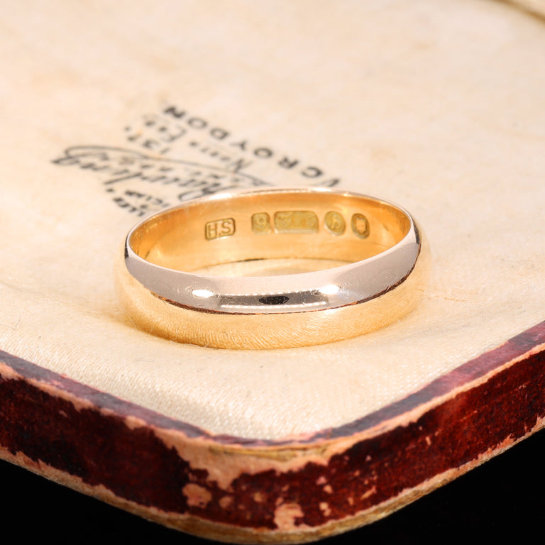 The Vintage 1957 9ct Gold Wedding Ring