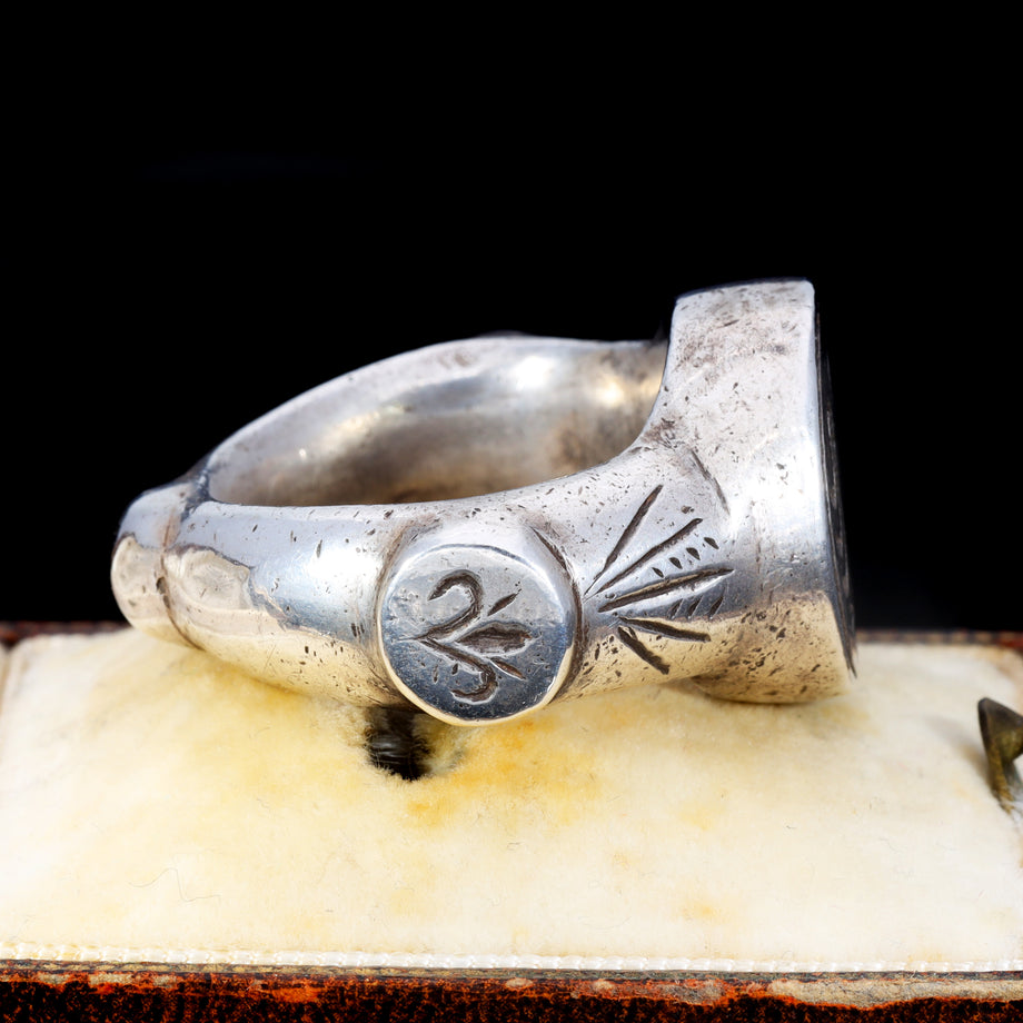 The Ancient Medieval Giant Eagle Silver Ring