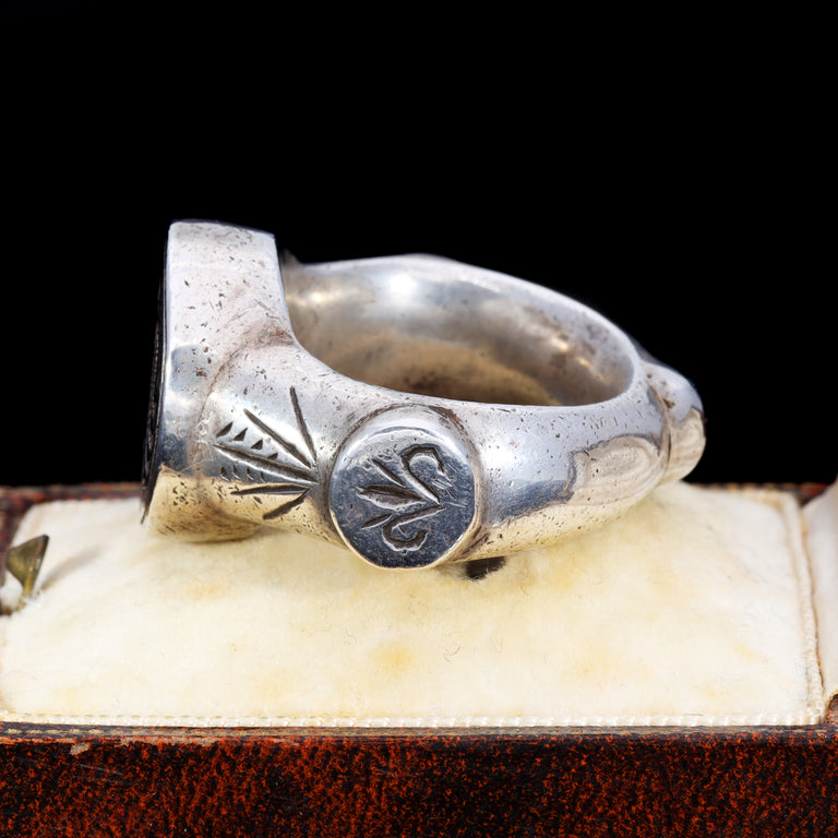 The Ancient Medieval Giant Eagle Silver Ring