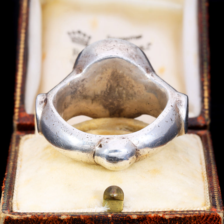 The Ancient Medieval Giant Eagle Silver Ring