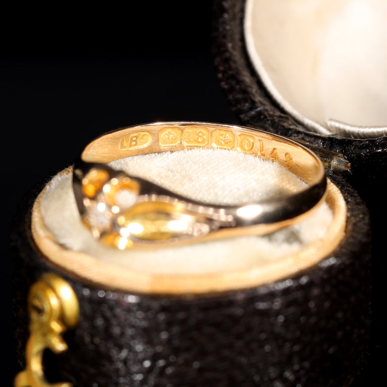 The Antique 1913 Single Cut Solitaire Diamond Ring