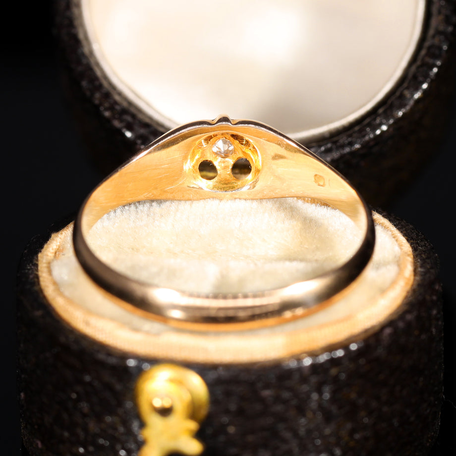 The Antique 1913 Single Cut Solitaire Diamond Ring