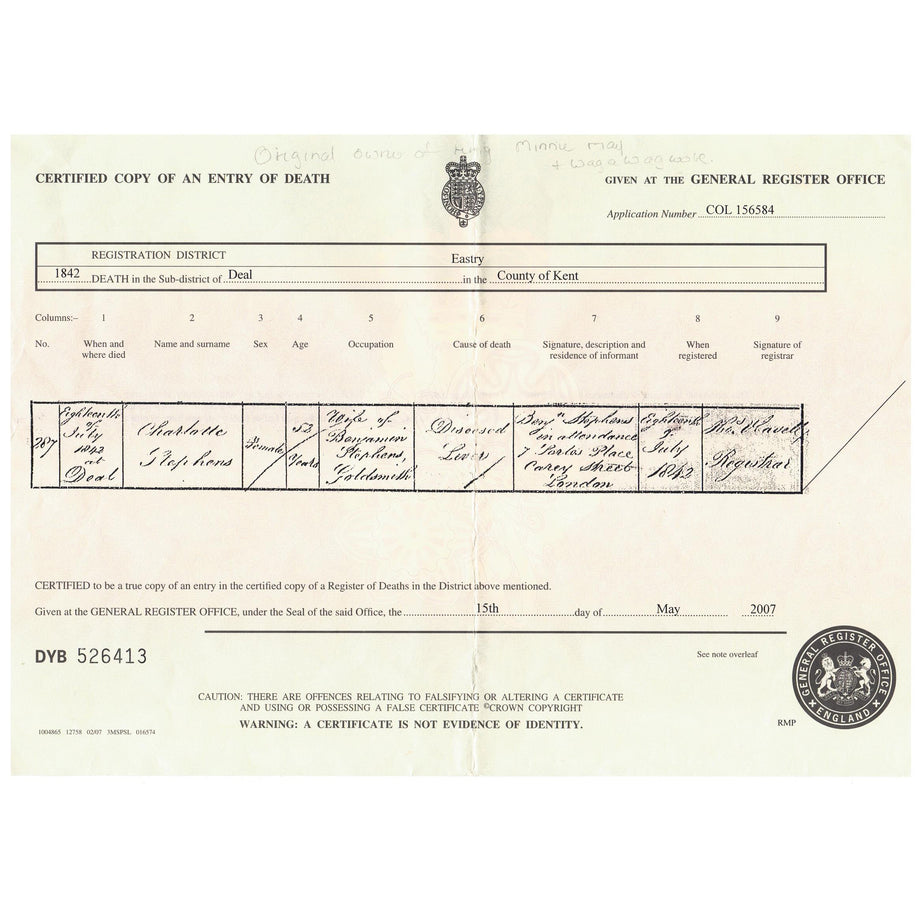 The Antique Early Victorian Amethyst and Black Enamel Mourning Ring - Antique Jewellers