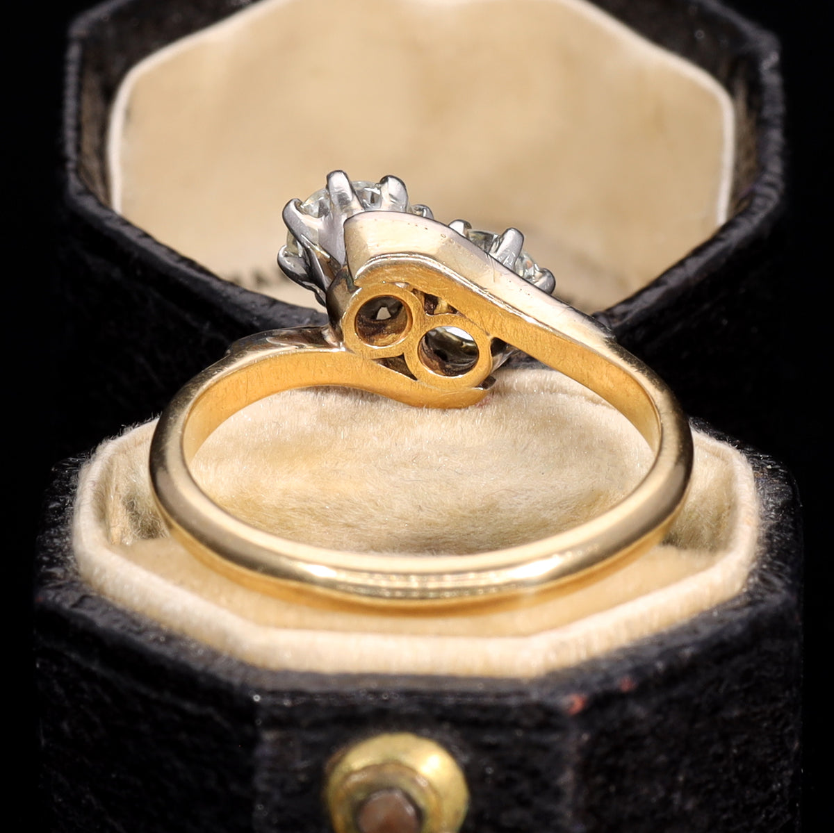 The Vintage Toi Et Moi Brilliant Cut Diamond Eternal Ring - Antique Jewellers