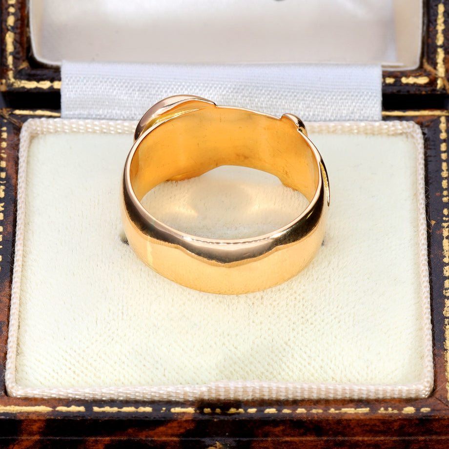 The Antique 1916 Belt Buckle Ring - Antique Jewellers