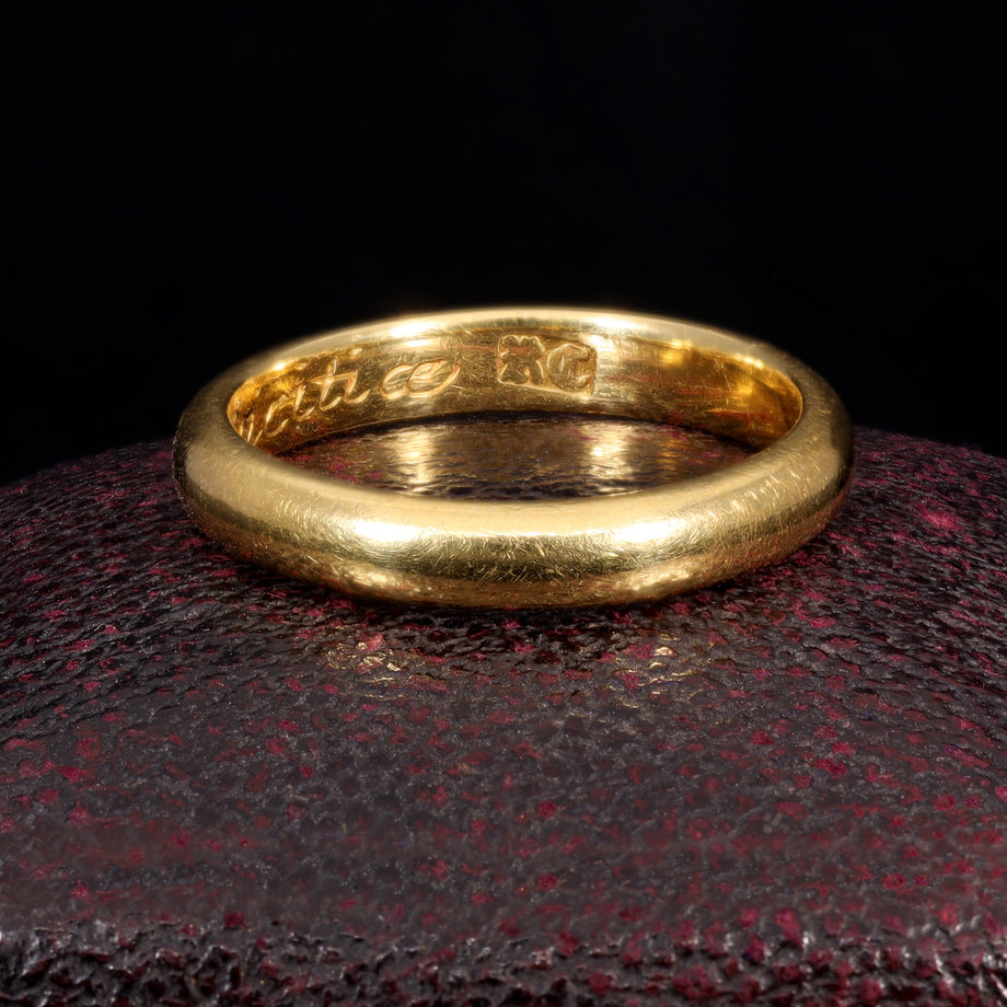 The Antique 18th Century Act of Friendship Posy Ring