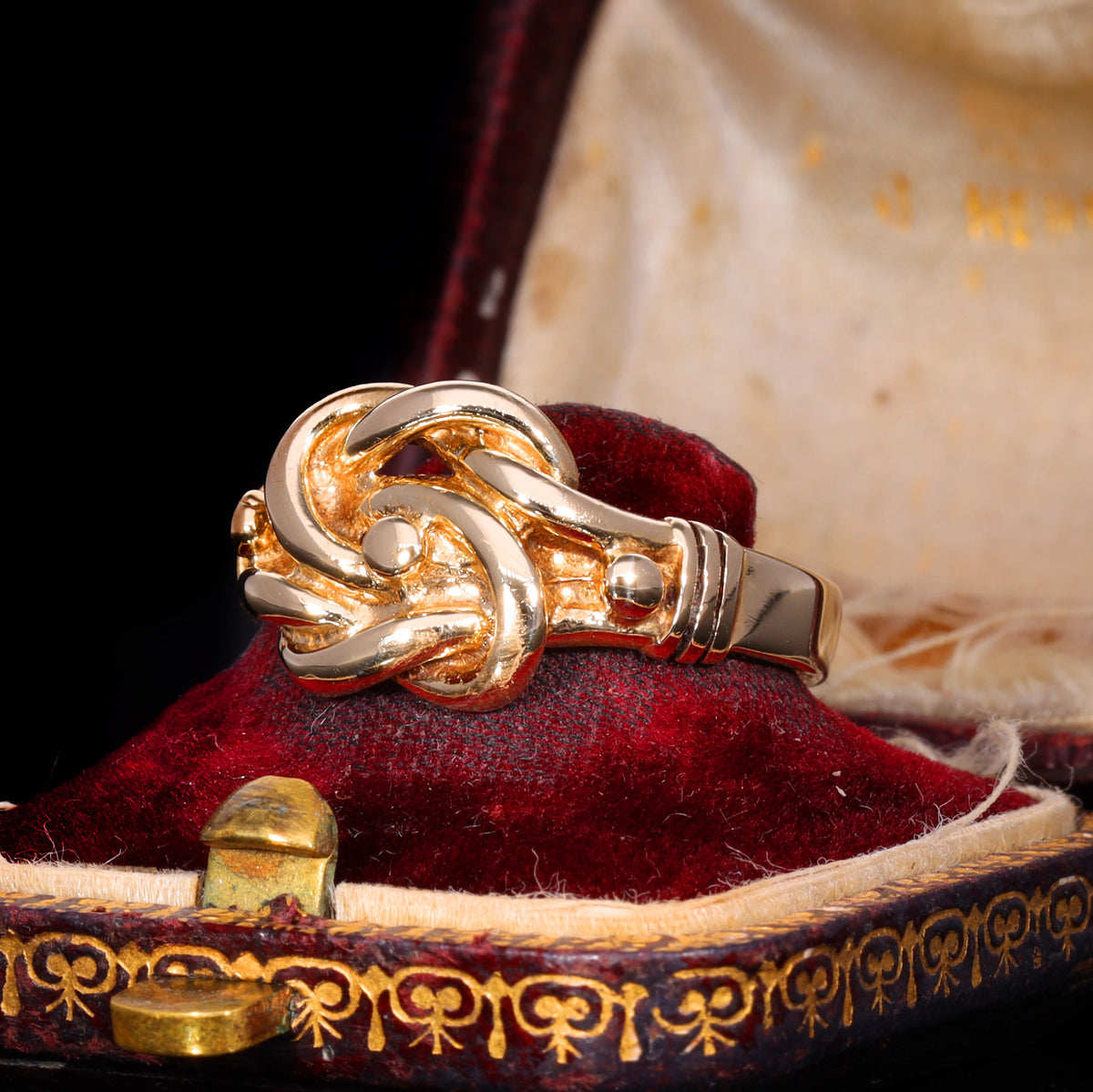 The Vintage 9ct Gold Puzzle Knot Ring