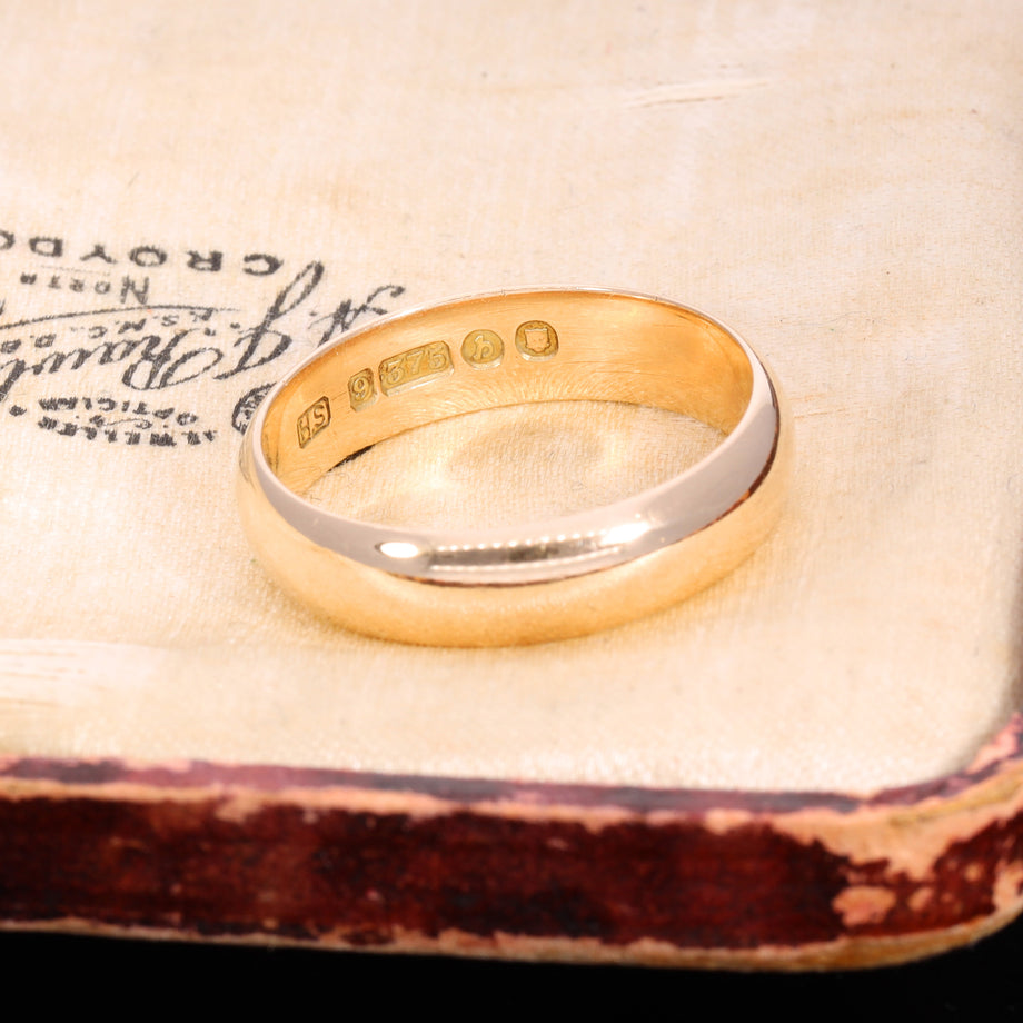 The Vintage 1957 9ct Gold Wedding Ring
