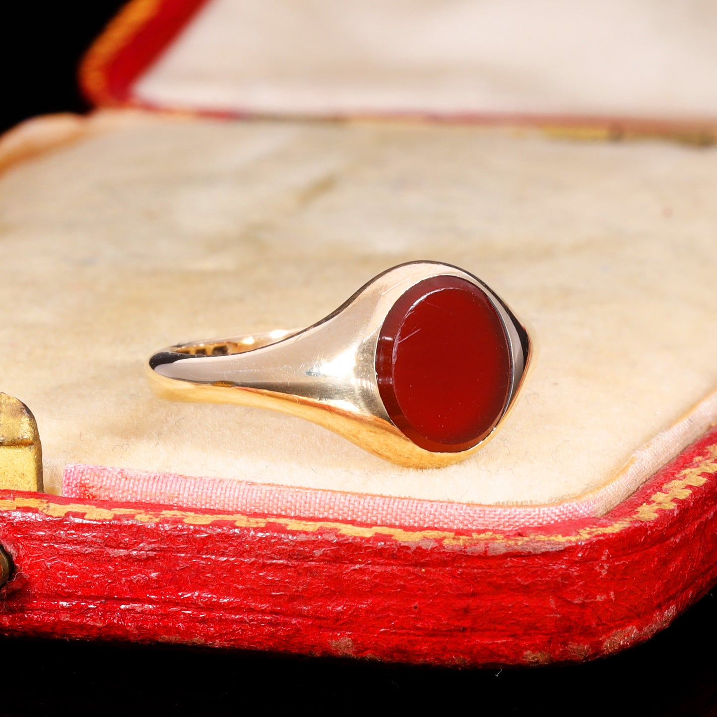 The Vintage 1961 Carnelian Signet Ring