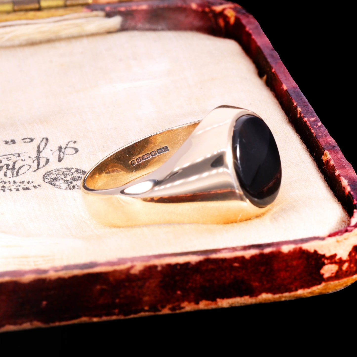 The Vintage 2003 Onyx Classic Signet Ring
