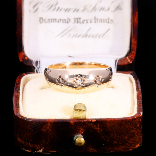 The Vintage 1953 Celestial Three Diamond Ring