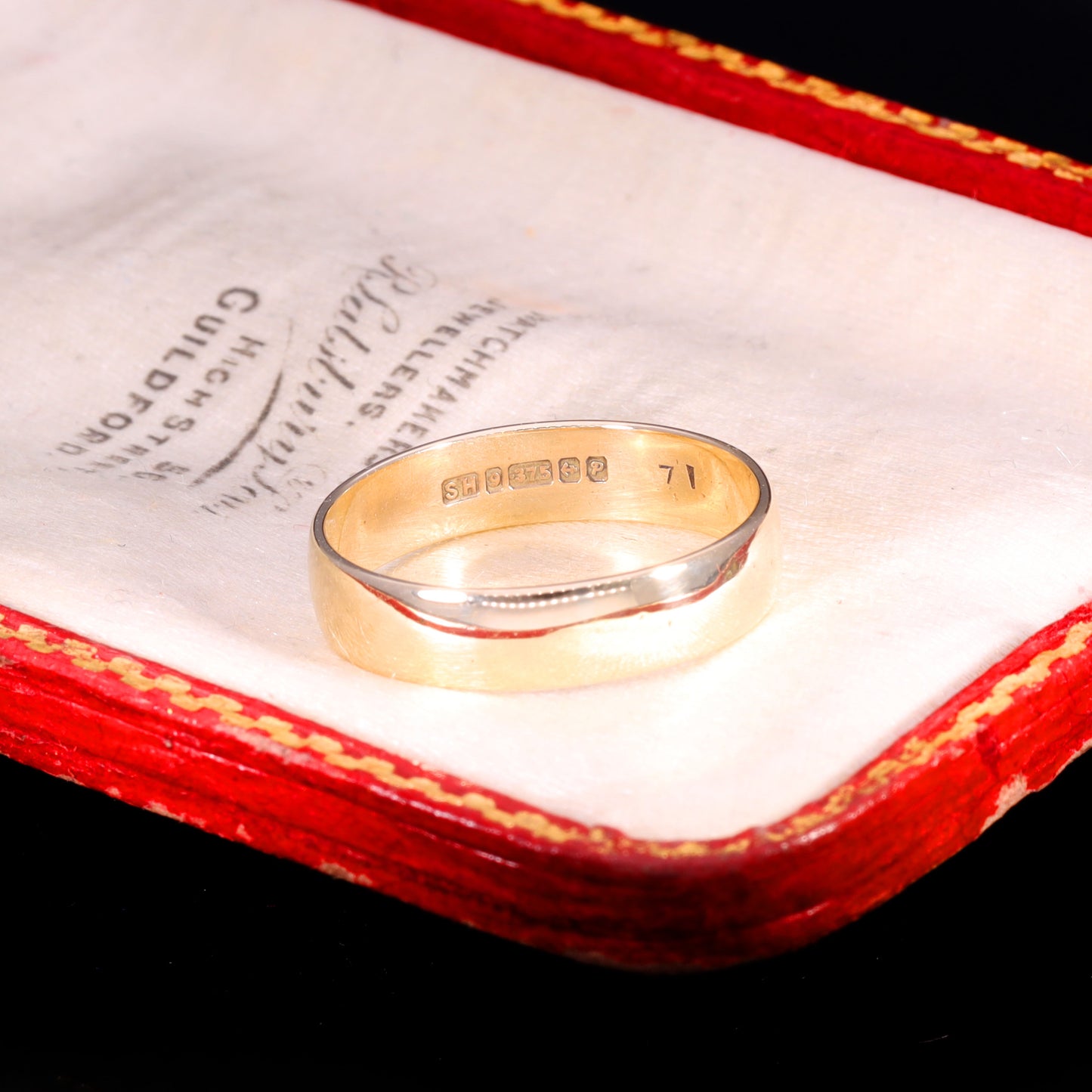 The Vintage 1989 9ct Yellow Gold Wedding Ring