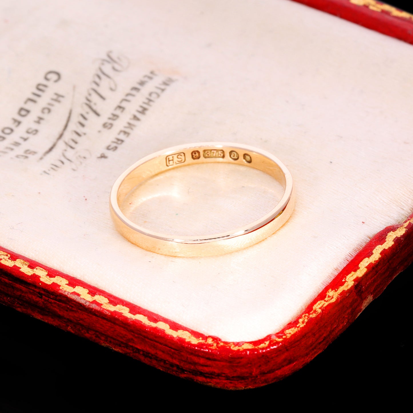 The Vintage 1956 9ct Gold Double Comfort Wedding Ring