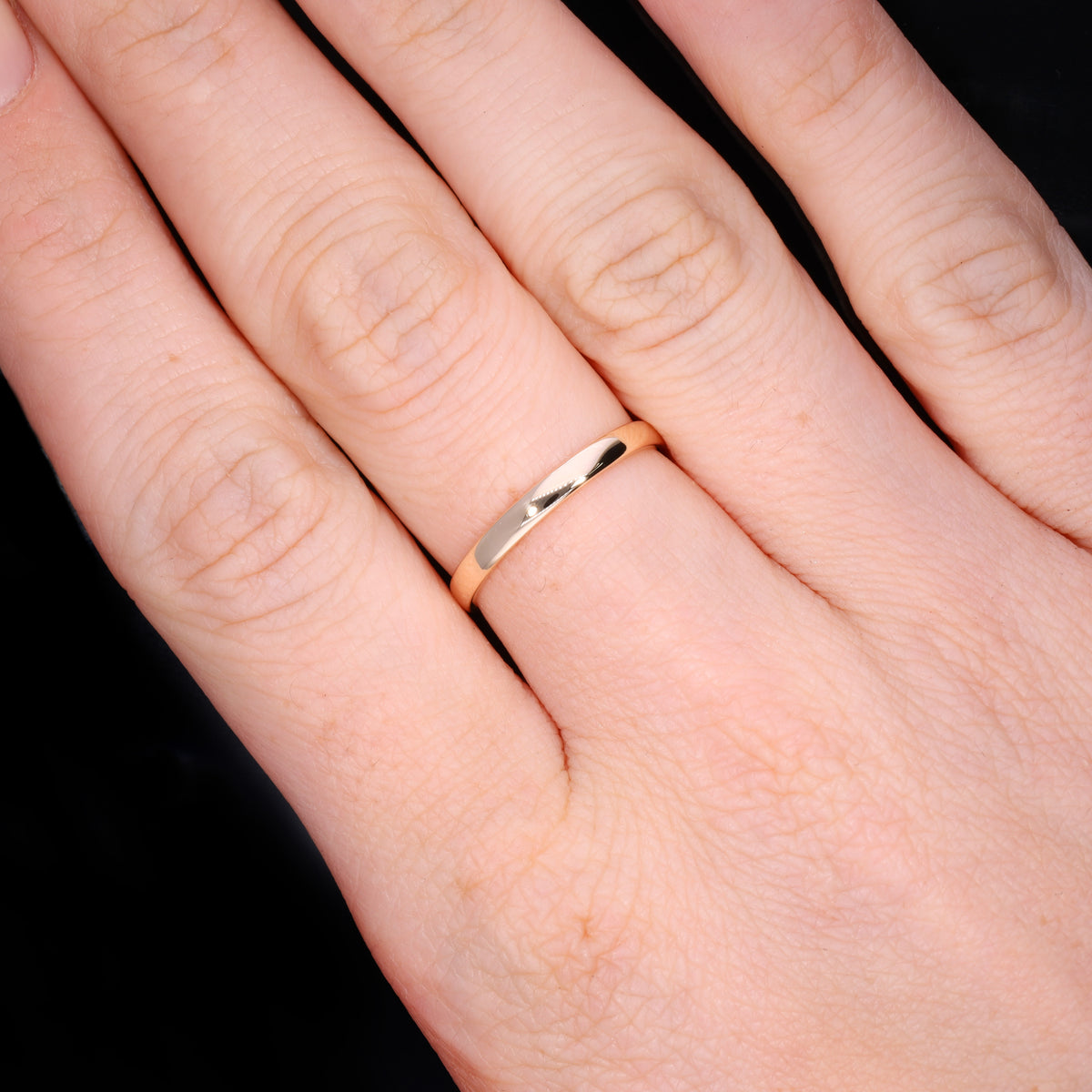 The Vintage 1956 9ct Gold Double Comfort Wedding Ring
