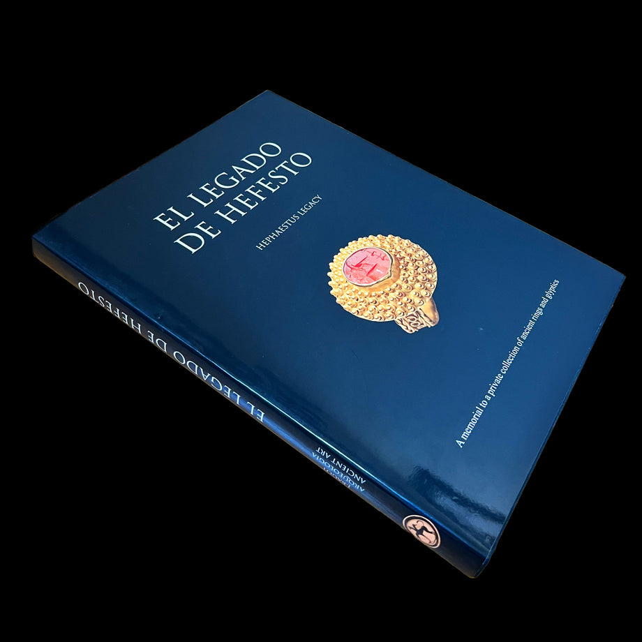 The Ancient Medieval Byzantine Gold And Deep Red Glass Ring