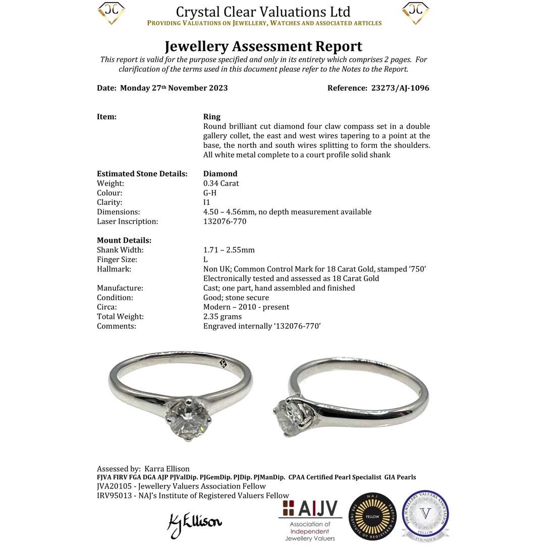 The Brilliant Cut Solitaire Diamond Radiant Ring - Antique Jewellers